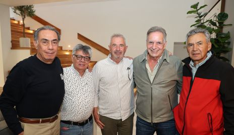  Gerardo Chevaile, Ricardo Castro, Jacobo Cosío, Daniel Dauajare y Alejandro Millán.