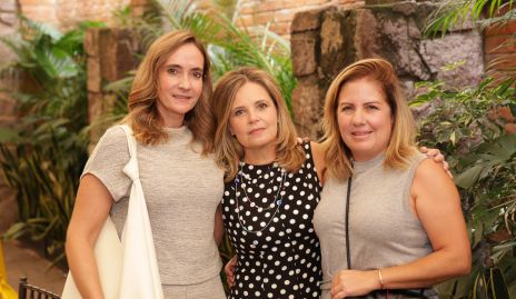 Jimena Ibarra, Eva Anaya y Geo Anaya.