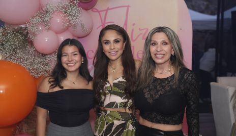  Karime, Paola Longoria y Nora Izar.