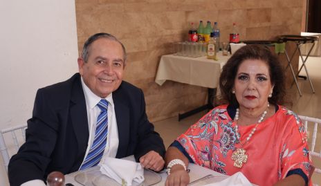   J. Guadalupe Ocejo y Claudia Lambert.