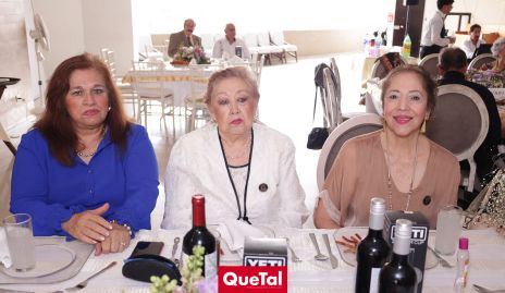  Carmen Sayún, Blanca Sayún y Rosario Aguirre.