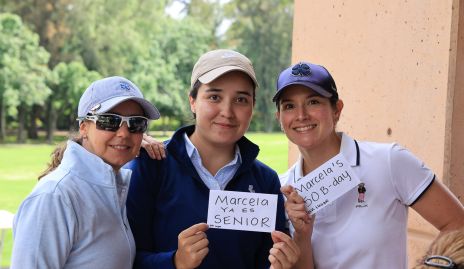  Marcela Alcalde, Mariana Acebo y Érika Von Der Meden.