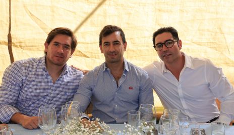  Fernando Abud, Marco Güemes y Mauricio Zollino.