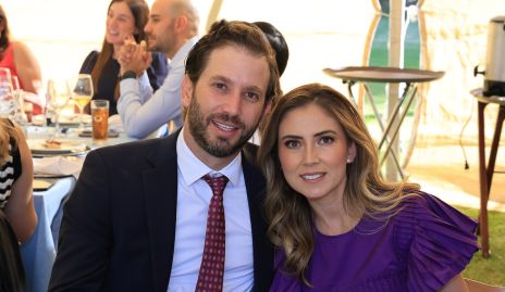  Andrés Torres y Elizabeth Treviño.