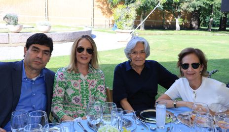  Luis Fernando Torres, Claudia Carpizo, Victoria Labastida y Caridad Rangel.