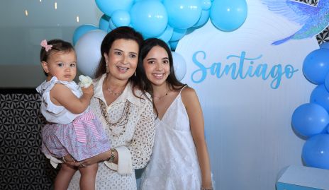  Emilia Hernández, Rosy Vázquez y Jimena Hernández.