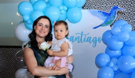  Susana Scheckaiban con su hija Emilia Hernández.
