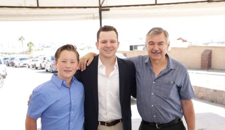  Paulo Galán, Mauricio Talancón y Sergio Talancón.
