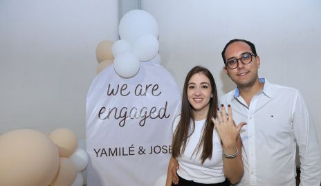  Yamilé Fontes y José Guillermo Silva se comprometieron en matrimonio.