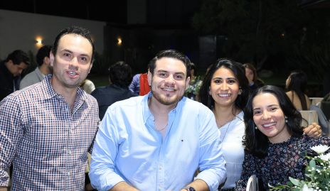  Ernesto Silva, Raffi Fontes, Ana Gaby Ríos y Nora Meza.