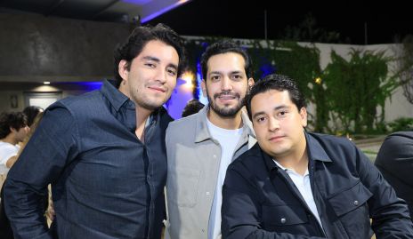  Toño Herrera, Rogelio Pérez y Rodrigo Herrera.