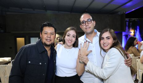  Pepe López, Yamilé Fontes, José Guillermo Silva y Majo Márquez.