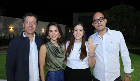  José Miguel Guerra, Ana Lía Mayori, Yamilé Fontes y José Guillermo Silva.