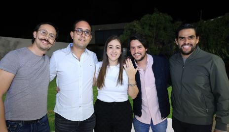 Carlos Cortés, José Guillermo Silva, Yamilé Fontes, Javier del Villar y Edmundo Pruneda.