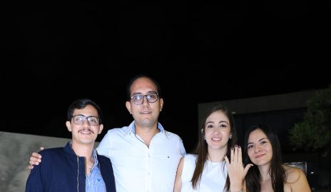  José Guillermo Silva, Yamilé Fontes, Verónica Juárez y Marco Gómez.
