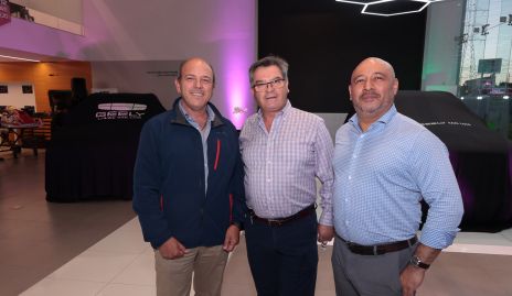  Roberto, Luis Ortuño y Edgar Santos.