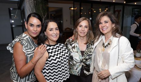  Marily de Tobías, Laura Rodríguez, Bety Lavín y Elia de Padilla.