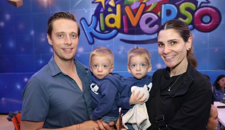  Fernando Pérez, Bruno, Franco y Luli Aldrete.