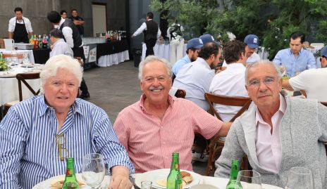  Peter, Pedro Martínez y José Manuel Rosillo.