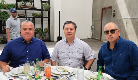  Luis Revuelta, Jorge Foyo y Fabián Herrera.