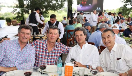  Jorge Gómez, José Antonio Mendizábal, Eduardo Gómez y Cristóbal Herrera.