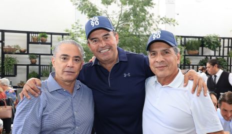  Gerardo Serrano, Fernando Pérez y Julio Castelo.