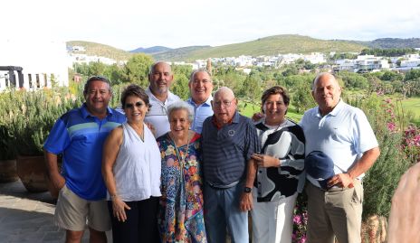  Elsa y Juan Bremer con todos sus hijos.