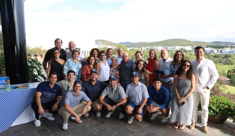  Elsa y Juan Bremer con todos sus hijos, hijos políticos y nietos.
