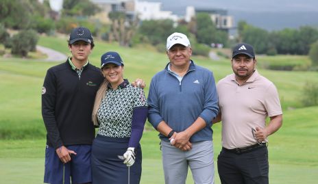  Marcelo Aguilar, Rocío Moctezuma, Alfredo Ayala y Avimael Palacios.
