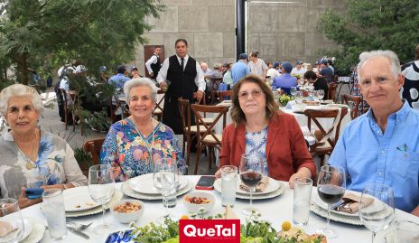  Lupita Treviño, Elsa de Bremer, Rosa María y Joaquín Ardura.