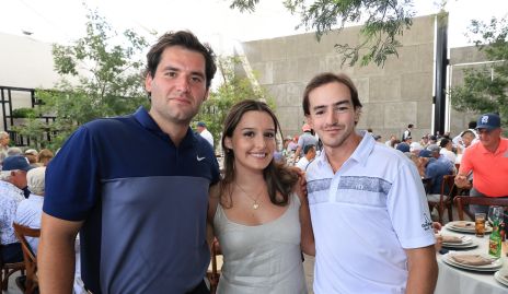  Diego Bremer, Jimena y José Miguel Díaz.