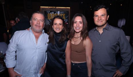  Rodrigo Gómez, Mónica Galarza, Mariceci Herrera y Raúl Torres.