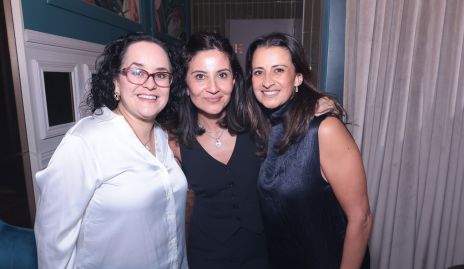  Mónica Sandoval, Kenia Barrios y Mónica Galarza.