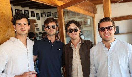  Diego Gómez, Pato Sarquis, Juan Pablo Abaroa y Moy Payán.
