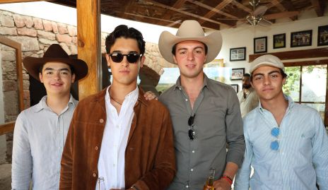  Juan Carlos Ávila, Esteban Artolózaga, Alejandro Labastida y Manuel Díaz Infante.
