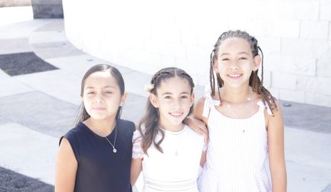  Romina Serrato, Inés Hernández y Emilia Torres.