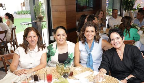  Claudia Nava, Laura Rodríguez, Pilar Lázaro y Tita García.