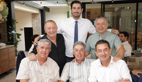  Paco Lavín, Polo Córdova, Lisandro Bravo, Roberto Fernández, Jaime Navarro y Polo Córdova.