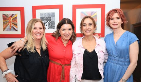  Anita González, Hilda Rodríguez, Beatriz Sánchez e Ivette Dibildox.