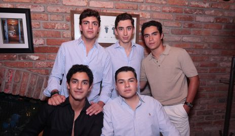 Omar Feres, Mateo Conde,  Juan José Leos, Emiliano Delsol y Pepe Barrón.