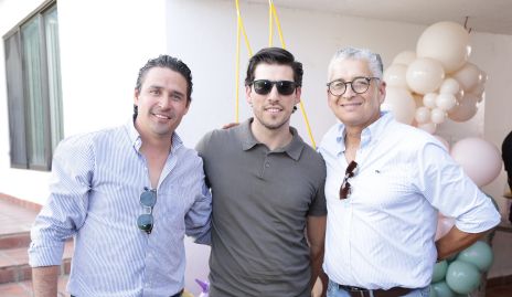  Juan José Alonso, Alberto Kasis y Ramón Zacarías.