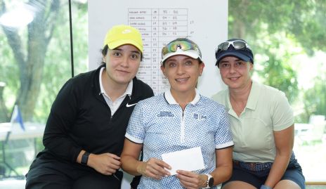  Mariana Acebo, Lilián Muñoz y Marcela Alcalde.