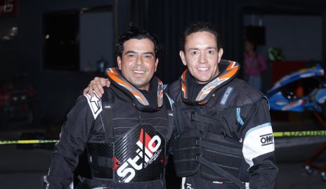  Marco Brambila y Chino Romo.