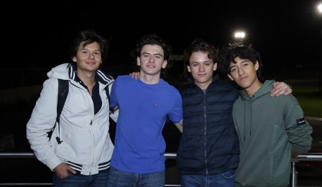  Teo Sacarías, Mauricio Ochoa, Alejandro Ochoa  y Esteban Jiménez.