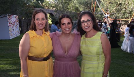  Marisol Pillado, Marcela González y Cecilia Trujillo.