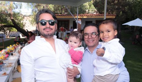  Alejandro Romero, Macarena Romero, Benjamín Romero y Benjamín Romero.