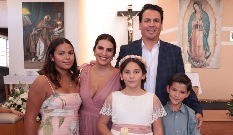  María Garduño, Marcela González, Edgar Garduño, Eugenia Garduño y Marcelo Garduño.