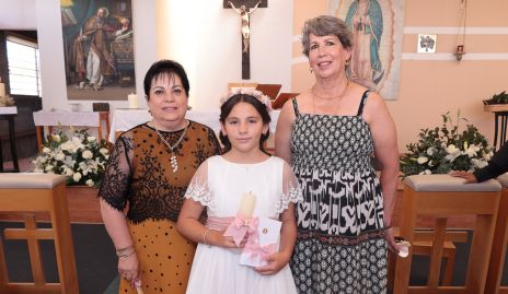  Beatriz Romero, Susana Saavedra y Eugenia Garduño.