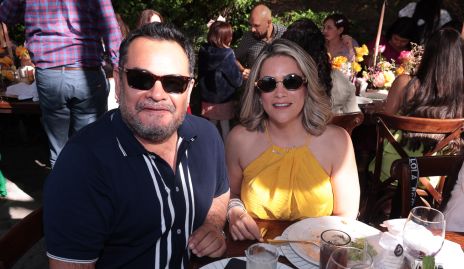  Ernesto Ollervide y Silvia Barragán.