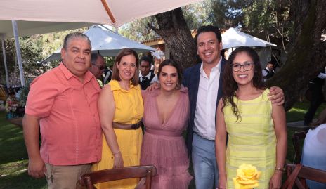  Carin Velasco, Marisol Pillado, Edgar Garduño, Marcela González y Cecilia Trujillo.
